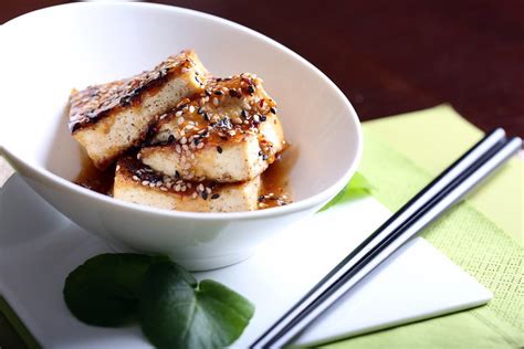 Easy Sesame Glazed Tofu