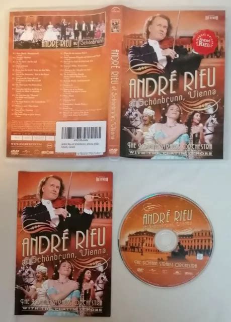 DVD ANDRE Rieu At Schönbrunn Vienna DVD 2006 André Rieu PAL R2 UK EUR