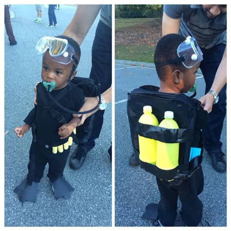 Toddler Diy Scuba Diver Costume Diver Idea Scuba Diver Costume