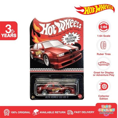 Jual Hot Wheels 2024 Collector Edition Alfa Romeo 155 V6 Ti Shopee Indonesia