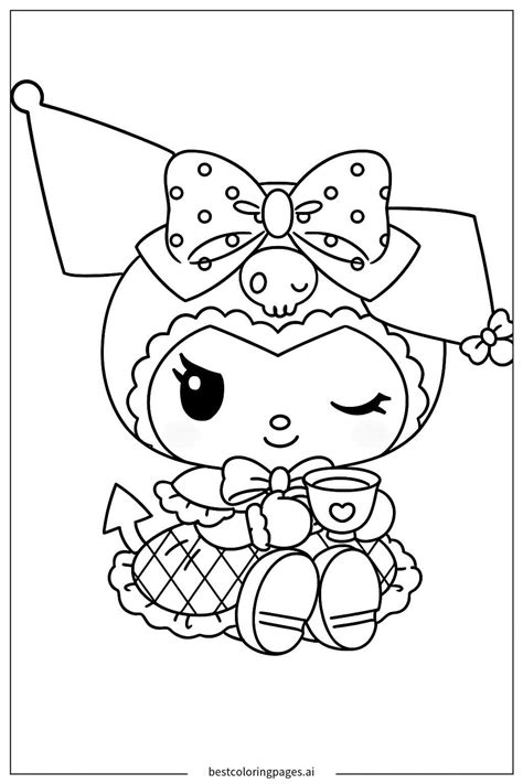 Kuromi Bilder Zum Ausmalen - 164 Kuromi Ausmalbilder Malvorlagen zum Ausmalen (Kostenlose PDF- und ...
