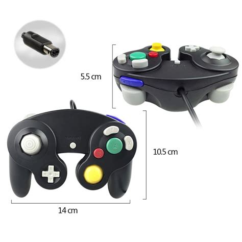 GameCube Controller for Nintendo Wii and GameCube [2 Packs]