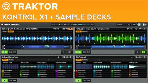 Kontrol X1 Sample Deck Mapping For Traktor Pro 2 YouTube