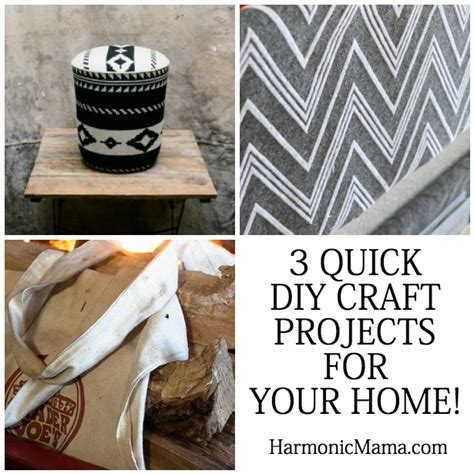 Best Home Decor DIY - 3 Quick DIY Craft Projects for Your Home ...