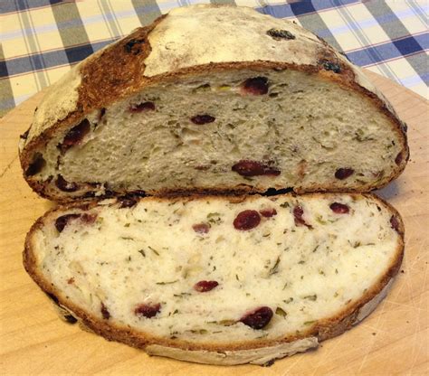 Tarragon And Cranberries Bread The Fresh Loaf