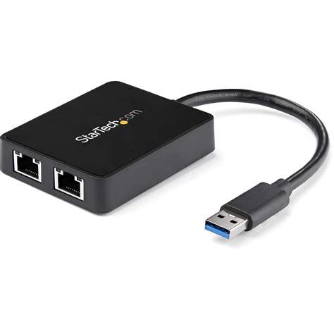 Buy Usb 30 To Dual Port Gigabit Ethernet Adapter W Usb