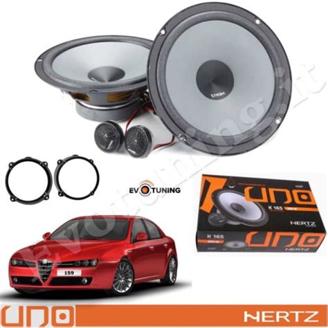 Kit Casse Altoparlanti Anteriori Hertz K Per Alfa Romeo