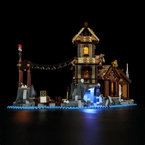 Dedykowany Zestaw O Wietlenia Led Do Lego Ideas Wioska Wiking W