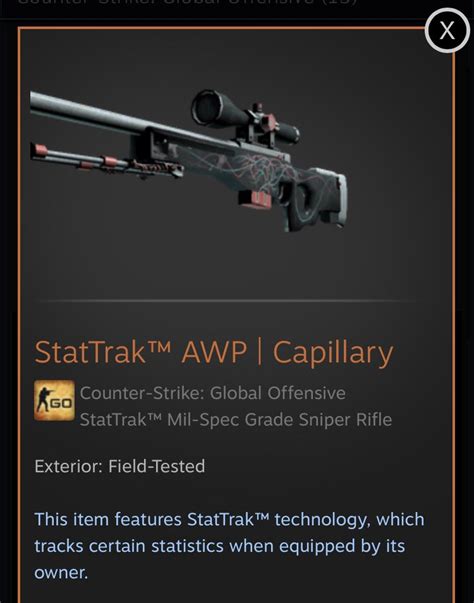 Elitee On Twitter CSGO GIVEAWAY Statrack AWP Capillary