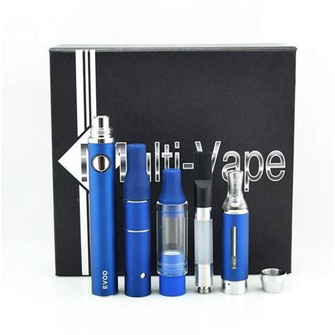 Multi Vape 4 In 1 Vaporizer Starter Kit 650mah 900mah 1100mah Vape Pen