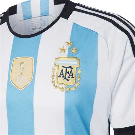 Mens New Argentina World Cup Soccer Jersey Star Patch Blue