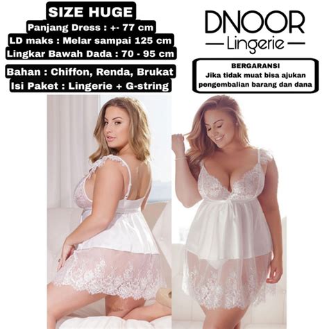 Jual Baju Tidur Lingerie Big Size Jumbo Size M Xl Xxl Xl Xl All