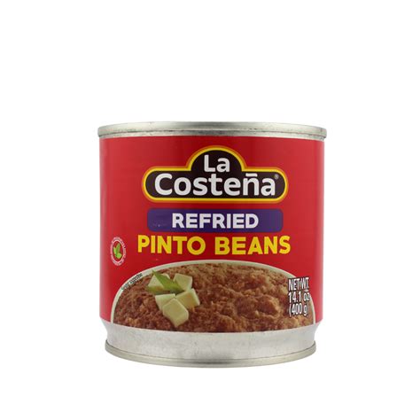 La Costeña Refried Pinto Beans 14 1oz 12 Pack