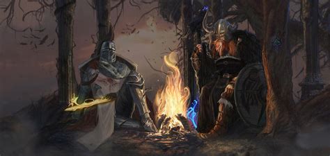 Campfire By Dantevirgil On Deviantart