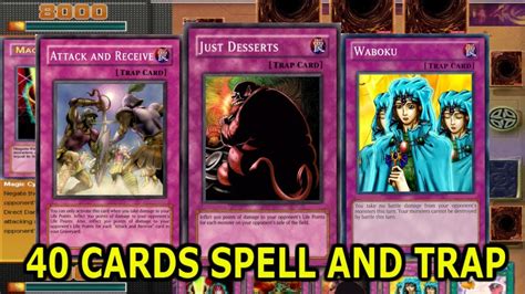 Yu Gi Oh Power Of Chaos The Legend Reborn Cards Trap And Spell Deck