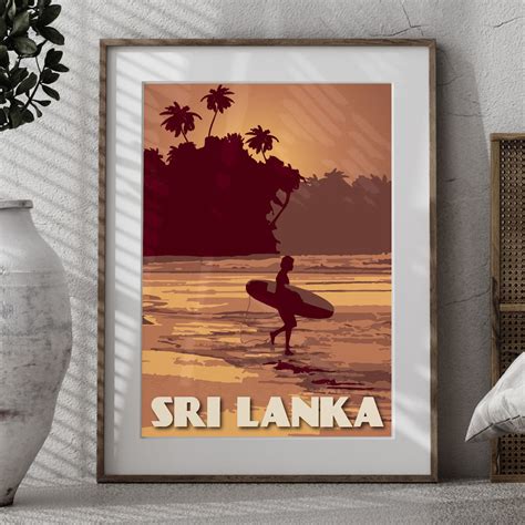 Sri Lanka Poster - Etsy 