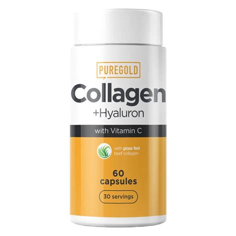 Pure Gold Collagen Hyaluron kapszula 60db vásárlás hatóanyagok