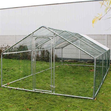 Wiltec Enclos Ext Rieur Voli Re Poulailler Clapier De Lapin Cage Pour