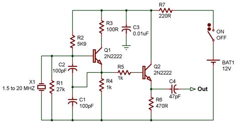 Crystal Oscillator Circuit Design