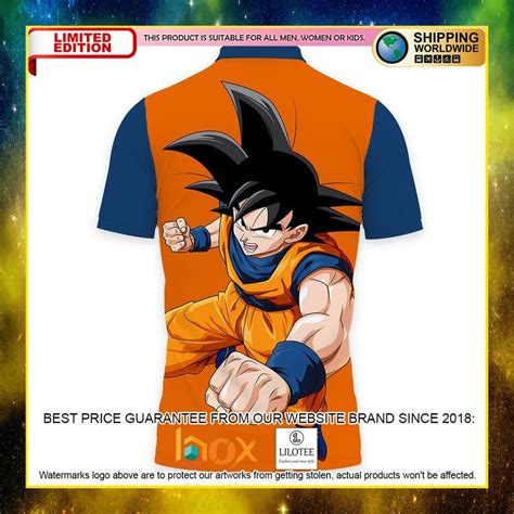 HOT Goku Dragon Ball Anime 3D Polo Shirt Express Your Unique Style With BoxBoxShirt