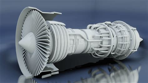 plane engine  behance