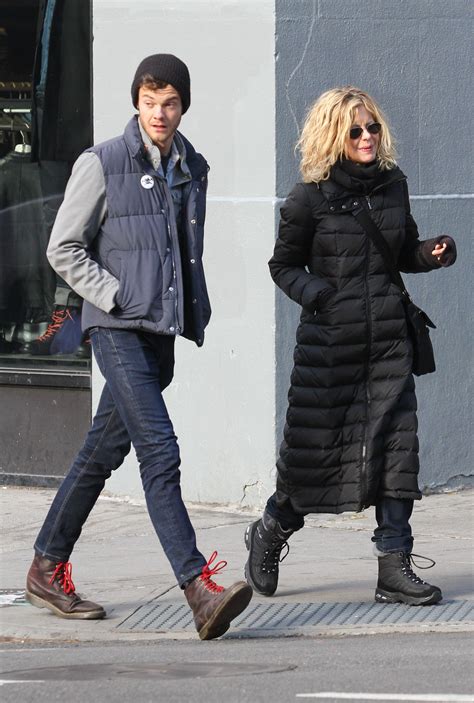 Meg Ryan And Son Jack Out In Nyc November 2016 Popsugar Celebrity