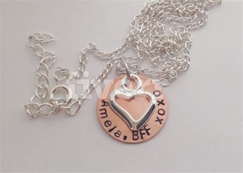 personalized heart pendant  tonjesorum