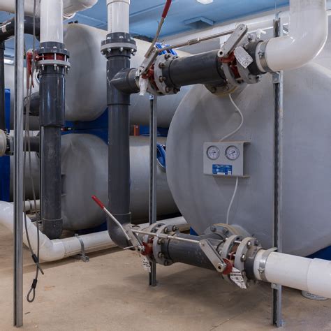 Commercial Pool Sand Filter System