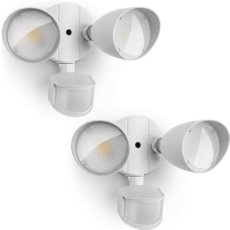 SHMAMT 2 Pack 32W 2500 Lumen LED Security Lights Motion Sensor Light ...