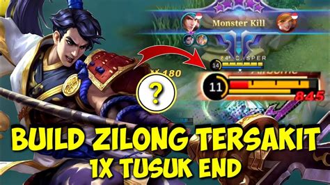 BUILD ZILONG TERSAKIT 2022 BUILD ZILONG PALING SAKIT MOBILE LEGENDS