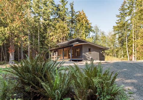 Hansville Pnw Contemporary Cabin Contemporary Exterior Seattle