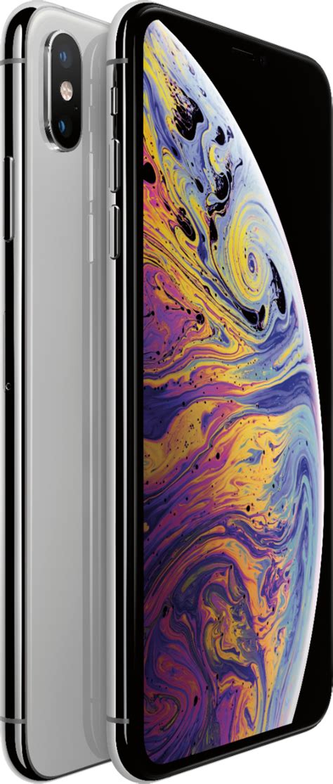 Best Buy Apple Iphone Xs Max 512gb Silver Verizon Mt5h2lla