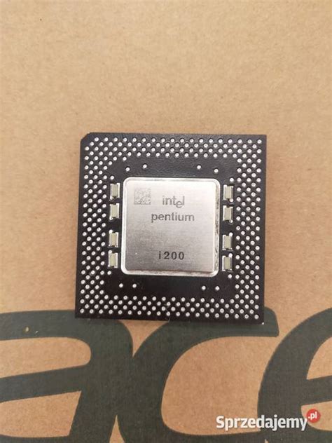 Intel Pentium I200 92r 93r Retro Szamocin Sprzedajemypl