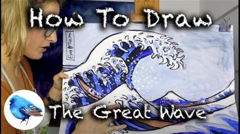 Learn How To Draw Hokusais The Great Wave Step By Step Guide Age 5