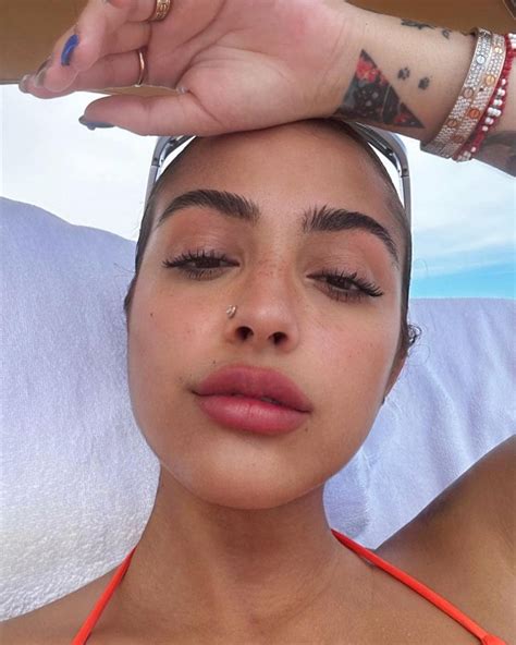 Malu Trevejo Bares Her Backside In A Thong Bikini BootymotionTV
