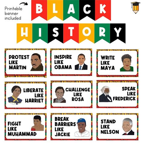 Black History Month Posters For Room Black History Month, 40% OFF