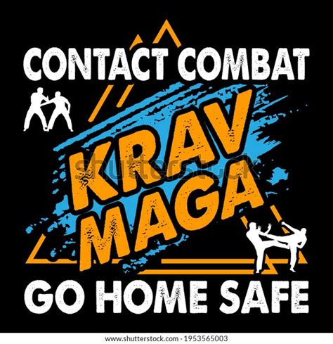 Krav Maga Brazilian Jujitsu Vector Design Stock Vector Royalty Free