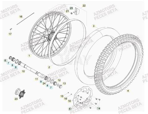 Roue Avant Beta Beta Rr T Racing