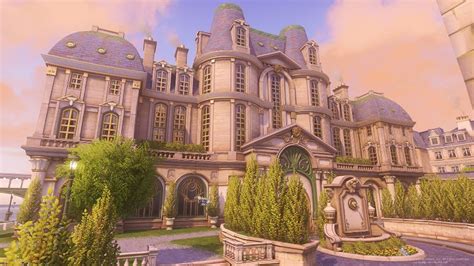 Artstation Overwatch Paris Simon Fuchs Kota Fantasi Pemandangan