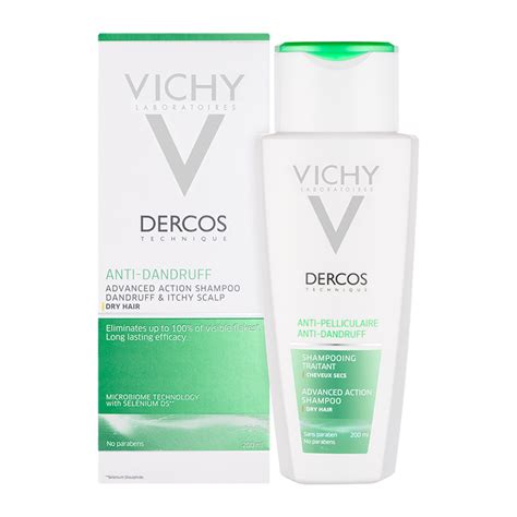 Vichy Dercos Anti Dandruff Shampoo For Dry Hair 200ml Feelunique