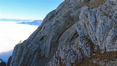 schöne Felsstrukturen am Felsen vom Margelchopf Fotos hikr org