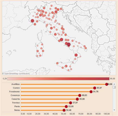 Ecco La Mappa Italiana Degli Incidenti Stradali Nella Cartina Le