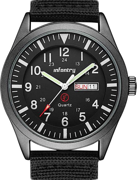 Reloj De Campo T Ctico Militar Infantry Impermeable Atm Para