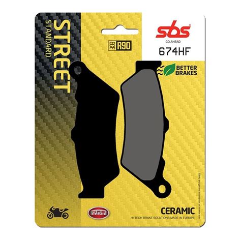 Sbs Hf Ceramic Front Brake Pads Hf Cycle Gear