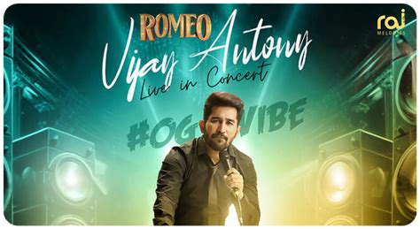 ROMEO-Vijay Antony Live in Concert - SRK Events