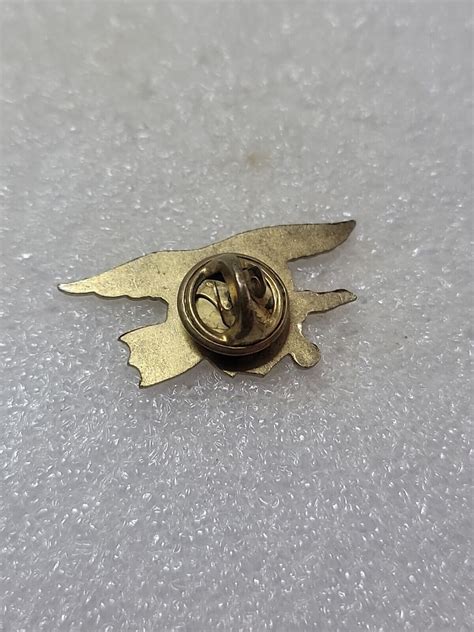 Us Navy Seals Special Warfare Gold Trident Insignia Badge Pin Gold