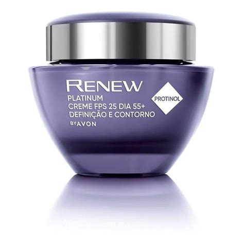 Avon Renew Platinum Creme Anti Idade Dia G Tipo De Pele Shopee