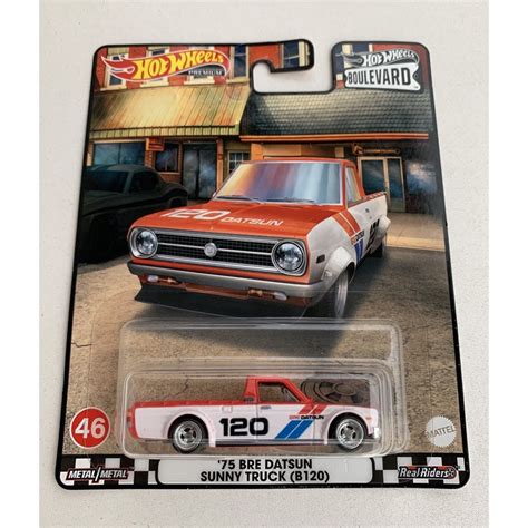 Hot Wheels Premium Boulevard 75 Datsun Sunny Truck B120 Shopee