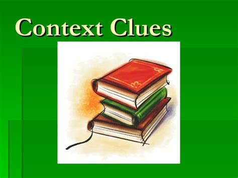 Context Clues Powerpoint Mp Ppt