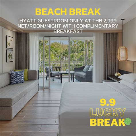 Megatix Hyatt Regency Hua Hin THE BARAI 9 9 Lucky Break Flash Sale